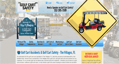 Desktop Screenshot of golfcartsafety.com